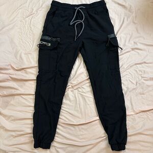 Reserved Supply Black Joggers